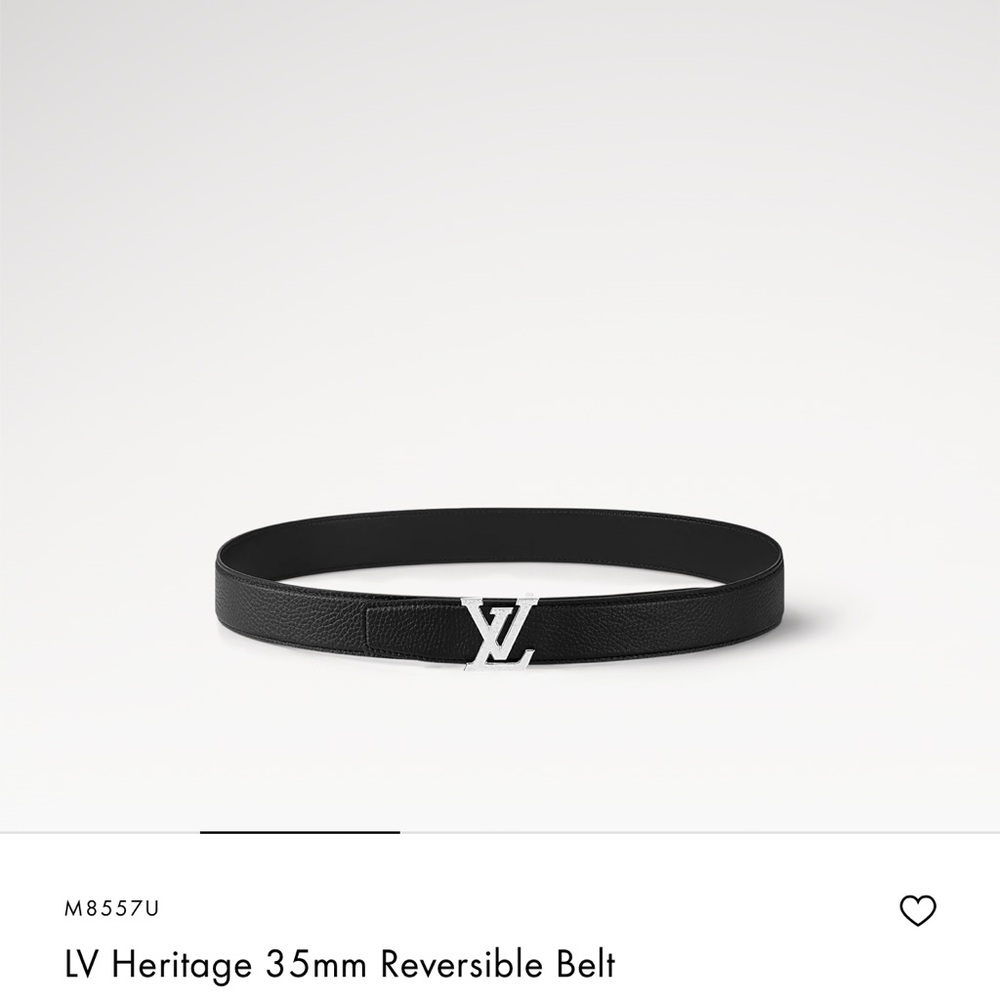 LV Heritage 35mm Reversible Belt